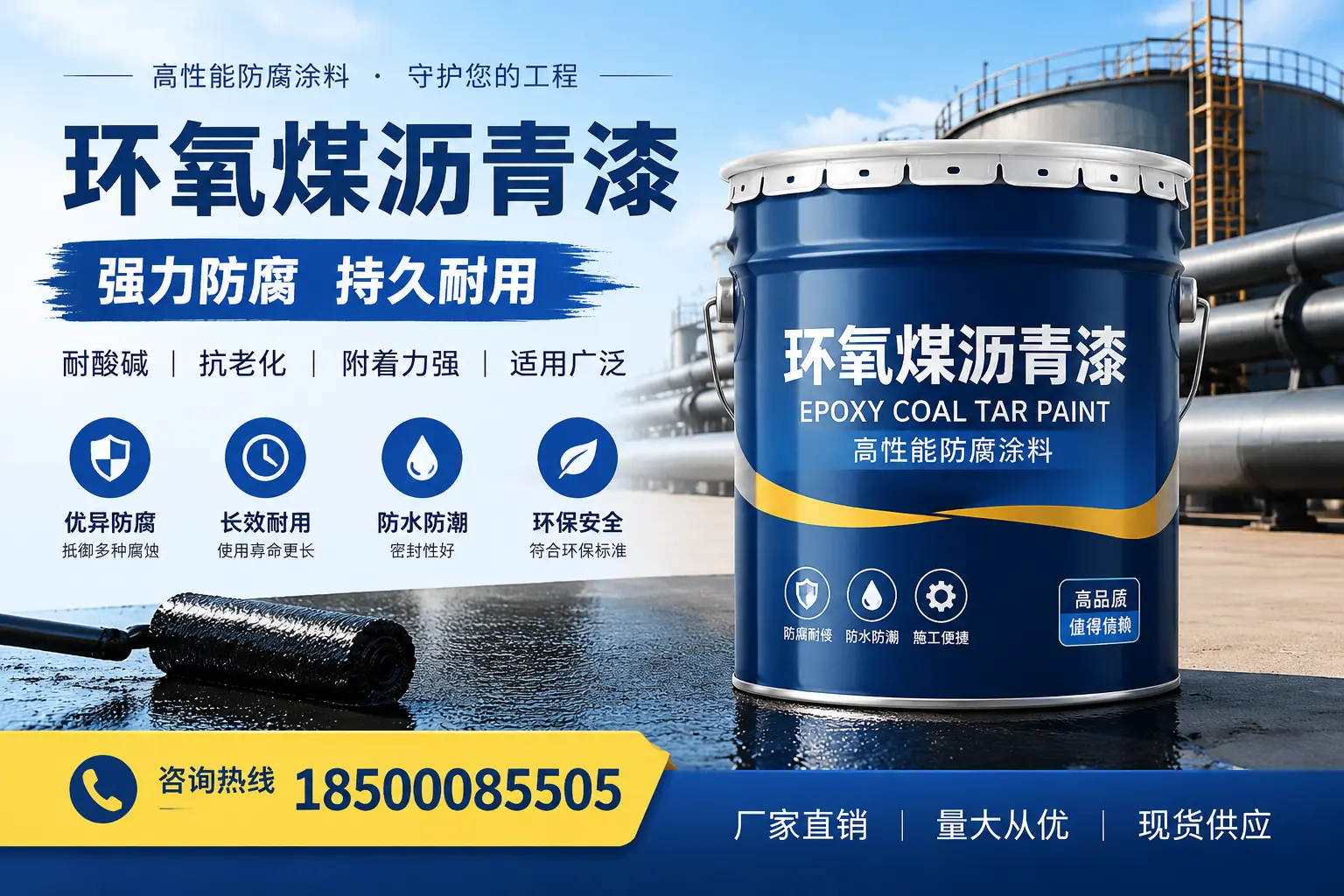 环氧煤沥青漆在防腐领域的重要性，博尔塔拉行业动态